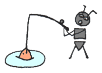 PLAYFUL ANT of the Bipedalism sticker #3653057