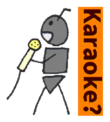 PLAYFUL ANT of the Bipedalism sticker #3653062