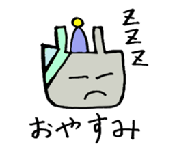 rainbow bear kumanosuke sticker #3654103