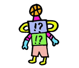 rainbow bear kumanosuke sticker #3654106