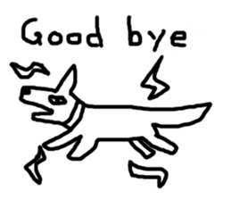 Hunting dog sticker #3654410