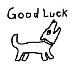 Hunting dog sticker #3654418