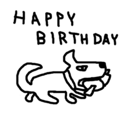 Hunting dog sticker #3654422