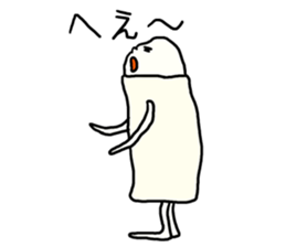 Feeling of the eraser. (Keshio) sticker #3654680