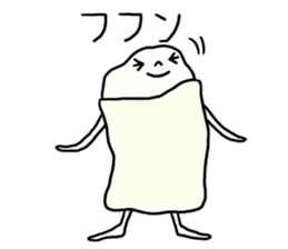 Feeling of the eraser. (Keshio) sticker #3654682