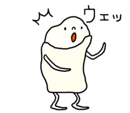 Feeling of the eraser. (Keshio) sticker #3654695