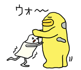 Feeling of the eraser. (Keshio) sticker #3654698