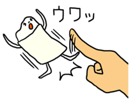 Feeling of the eraser. (Keshio) sticker #3654700