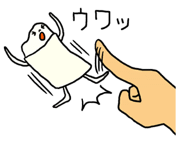 Feeling of the eraser. (Keshio) sticker #3654700