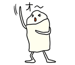 Feeling of the eraser. (Keshio) sticker #3654707