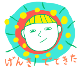 Sticker of rice ball boy sticker #3655072