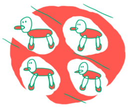 Sticker of rice ball boy sticker #3655098