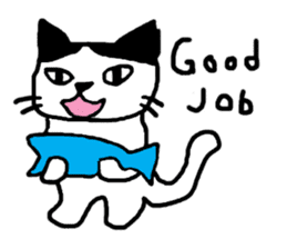 Community cat sticker #3655180