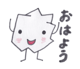 Kuzuko-chan of waste paper sticker #3655752