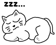 yuru cat yakko sticker #3656440