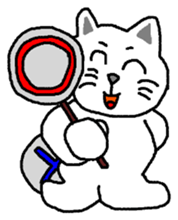 yuru cat yakko sticker #3656449