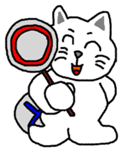 yuru cat yakko sticker #3656449