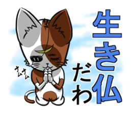 3rd Japanese cat living in Sendai sticker #3656690