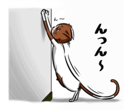 3rd Japanese cat living in Sendai sticker #3656704