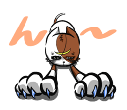 3rd Japanese cat living in Sendai sticker #3656707