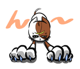 3rd Japanese cat living in Sendai sticker #3656707