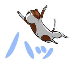 3rd Japanese cat living in Sendai sticker #3656708