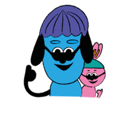 Blue and Pink Brothers sticker #3657123