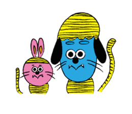 Blue and Pink Brothers sticker #3657126