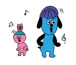 Blue and Pink Brothers sticker #3657127