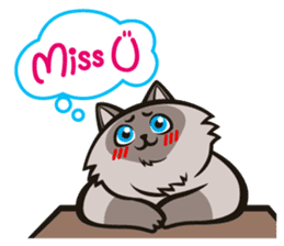 Pao Pao Piggy Cat sticker #3657163