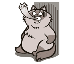 Pao Pao Piggy Cat sticker #3657167