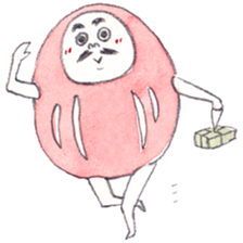 Daruma-san dose... sticker #3657753