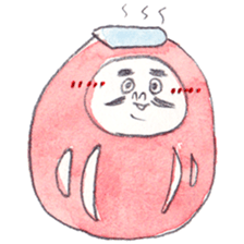 Daruma-san dose... sticker #3657763