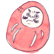 Daruma-san dose... sticker #3657767