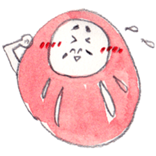 Daruma-san dose... sticker #3657775