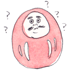 Daruma-san dose... sticker #3657776