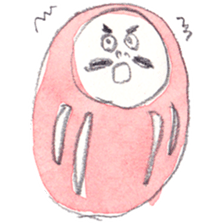 Daruma-san dose... sticker #3657777