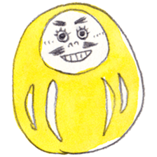 Daruma-san dose... sticker #3657778