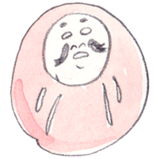 Daruma-san dose... sticker #3657781