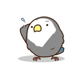 Misslovebird-Cute Lovebird sticker #3658263