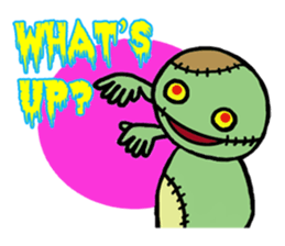 The Chubby Zombie sticker #3658798
