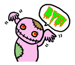 The Chubby Zombie sticker #3658800