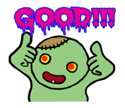The Chubby Zombie sticker #3658802