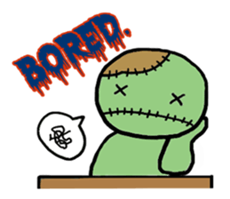 The Chubby Zombie sticker #3658805