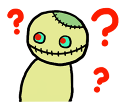The Chubby Zombie sticker #3658810