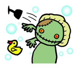 The Chubby Zombie sticker #3658812