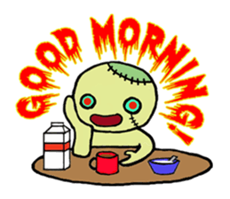 The Chubby Zombie sticker #3658819