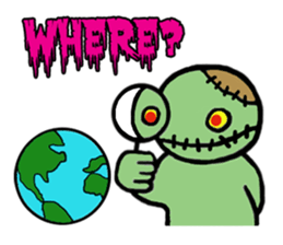 The Chubby Zombie sticker #3658822