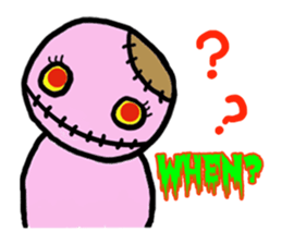 The Chubby Zombie sticker #3658823