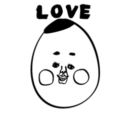 Tamao of egg sticker #3659871